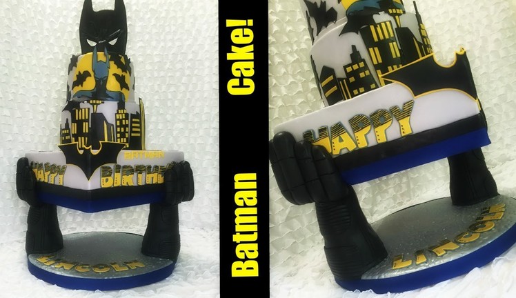 Making A Batman Cake ~And Support Structure~!