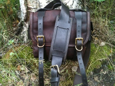 Making a Leather Shoulder Bag | Custom Buckeye | Deepwood Handcraft