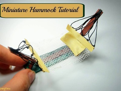 Miniature Hammock Tutorial