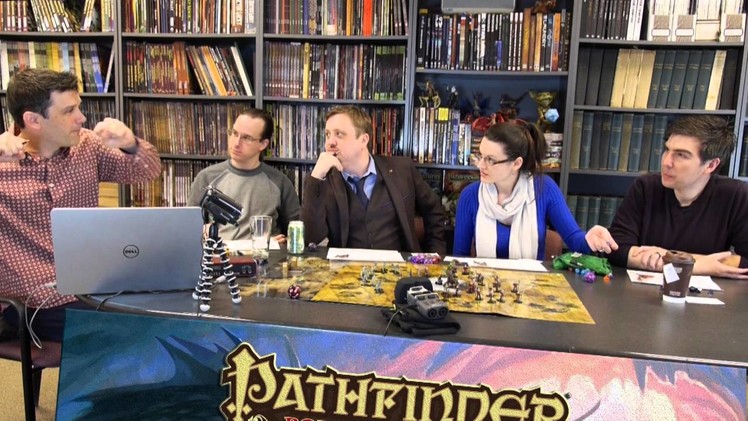 Paizo Team plays Pathfinder with Ben from the Dicestormers