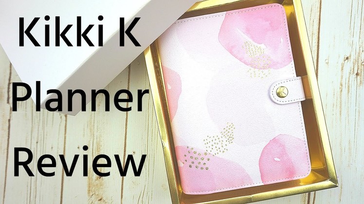Pink Lavender Kikki K Planner: Review.Unboxing