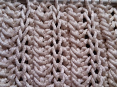 Pletenje   Fantazi patent bod | Knitting tutorial - Fantasy Stitch