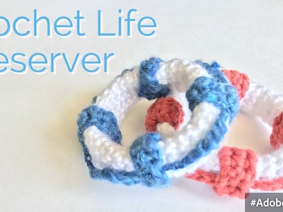 Quick Easy Cute Life Saver Crochet Tutorial