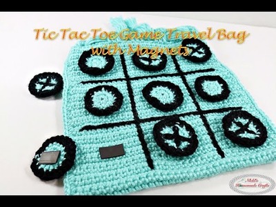 Quick video for the Tic Tac Toe Game Travel Bag with Magnets