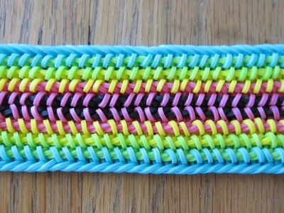 Rainbow Loom- Grade-A Fade Bracelet (Original Design)