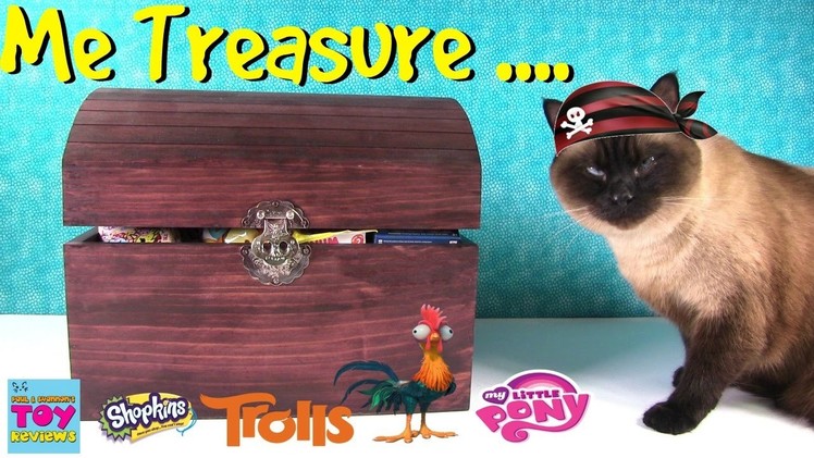 Simon's Blind Bag Treasure Chest #33 Trolls Twozies Disney Shopkins Toy | PSToyReviews