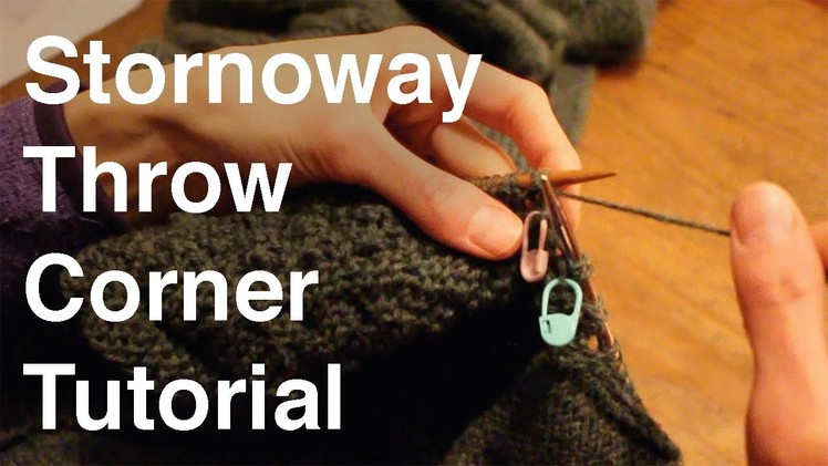 Stornoway Throw Corner Tutorial