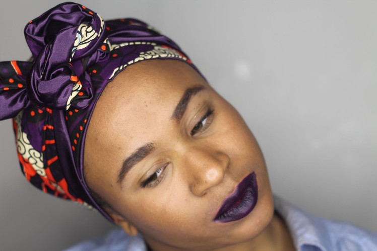Style Surgery | DIY Silk Lined Headscarf