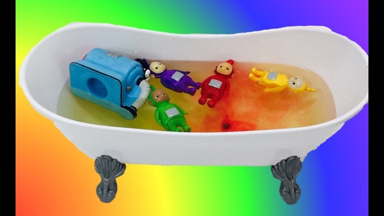 TELETUBBIES Toys Color Water Bath!