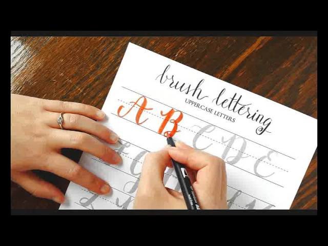 The Beginner's Guide to Brush Lettering: Forming and Connecting Letters