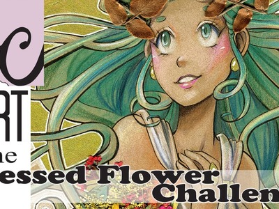 The "Pressed Flower" Challenge (OC Wynn.+Coupon for 10% Off Flowers!)