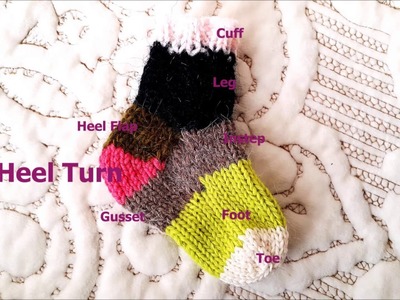 Toe Up Socks(3) (heel turn)