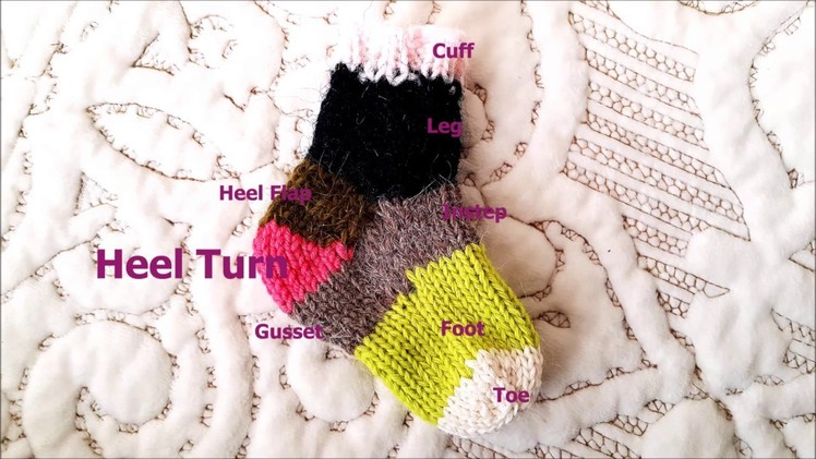 Toe Up Socks(3) (heel turn)