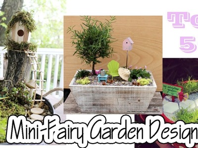 Top 50 Mini-Fairy Garden Designs