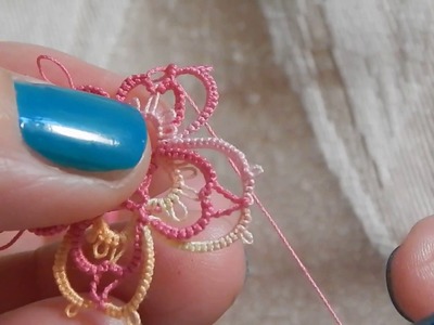 Twisted Picot for tatting lace
