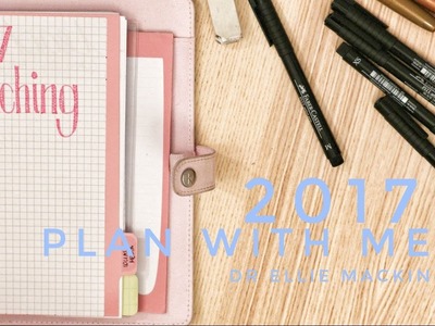 2017 Plan With Me | Academic Bullet Journal