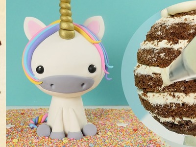 3D unicorn cake | How To Cook That Ann Reardon