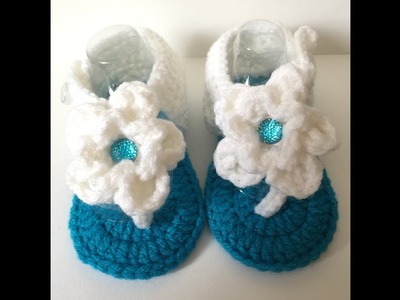 9-12 Month Flower Sandals | Video Tutorial - Step by Step Directions