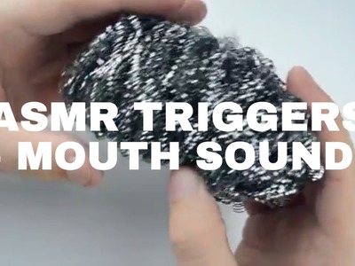 ASMR - Multiple Triggers + Mouth Sounds, Crinkles, Slime, Rice