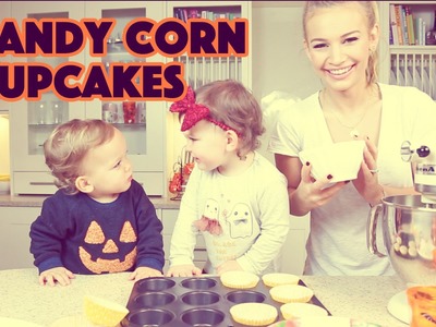 Candy Corn Cupcakes! | Anna Saccone