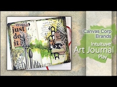 Canvas Corp Brands DT ~ Intuitive Art Journal Play