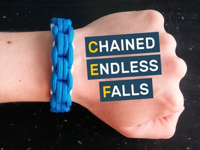 Chained Endless Falls Paracord Bracelet