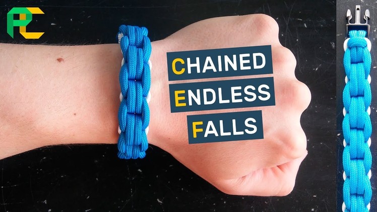 Chained Endless Falls Paracord Bracelet