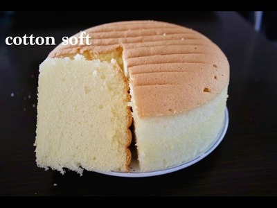 Cotton soft sponge cake. vanilla sponge cake recipe--Cooking A Dream