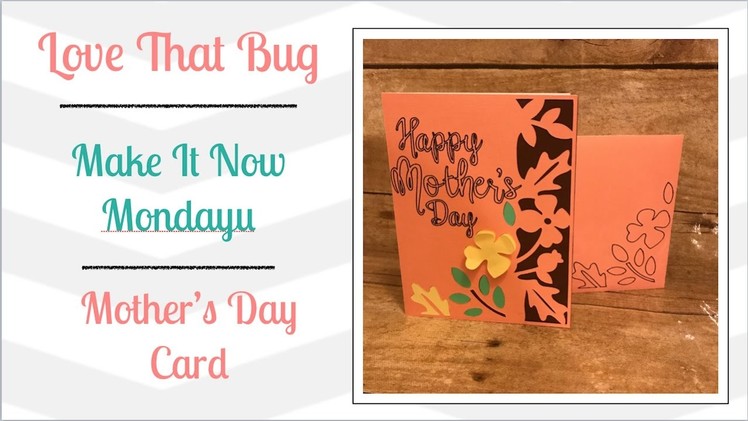 Cricut Explore |MIN| Mother's Day Card