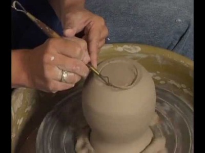 Danielle ~ The Clay Lady - Pottery Trimming Tutorial