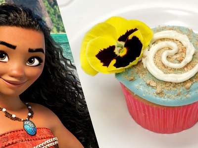 Disney's Moana Inspired Cupcake | Disney Family