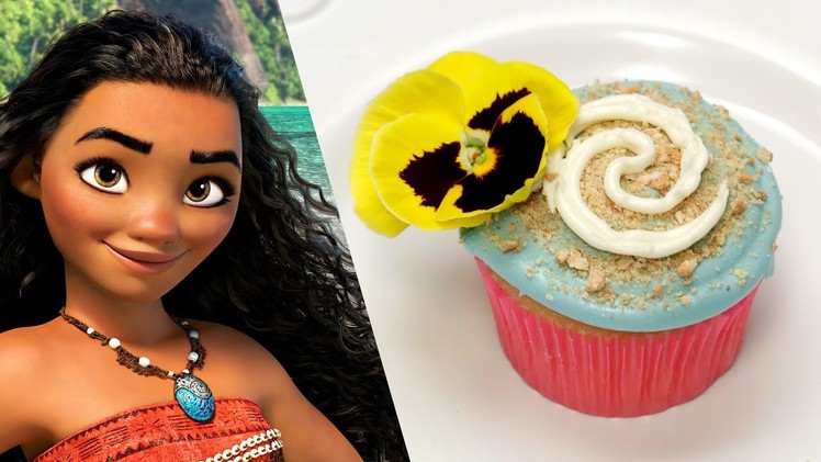 Disney's Moana Inspired Cupcake | Disney Family