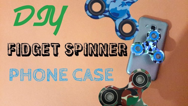 DIY Fidget SPINNER Popsocket PHONE Case ~ DIY WEIRD PHONE CASE ~