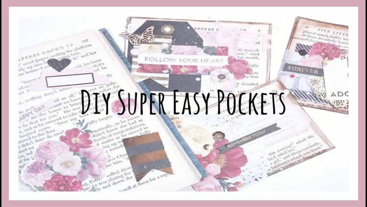 DIY super easy pockets + Decorating Process ✉️