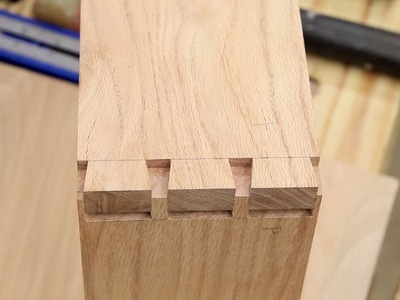 Easy Hand Cut Dovetails With A Magnetic Guide
