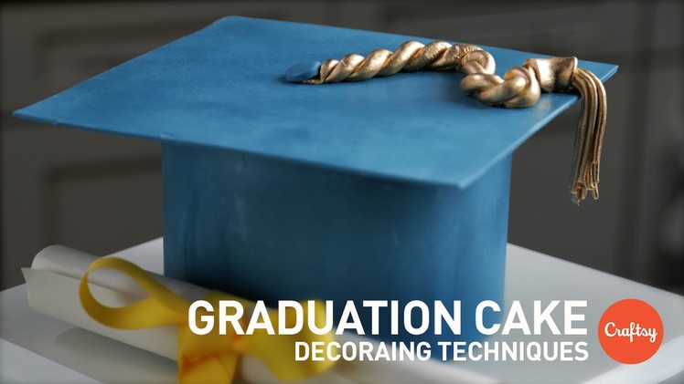 Graduation Cake Ideas (Modeled Sugar Cap) | Gumpaste Cake Decorating Tutorial