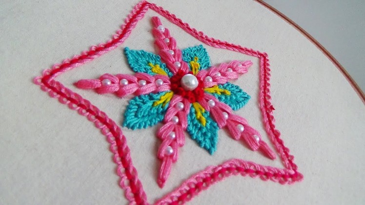 Hand Embroidery: Motif Embroidery #2