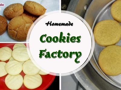 Homemade Cookies Factory || Homemade Biscuit. Cookies Recipes.