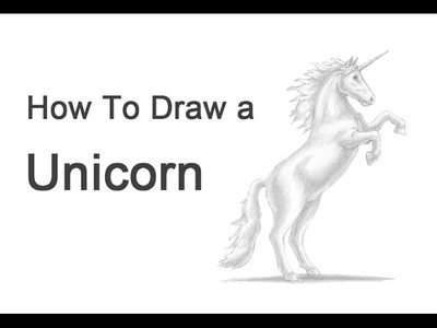 How to Draw a Unicorn (or Horse rearing)