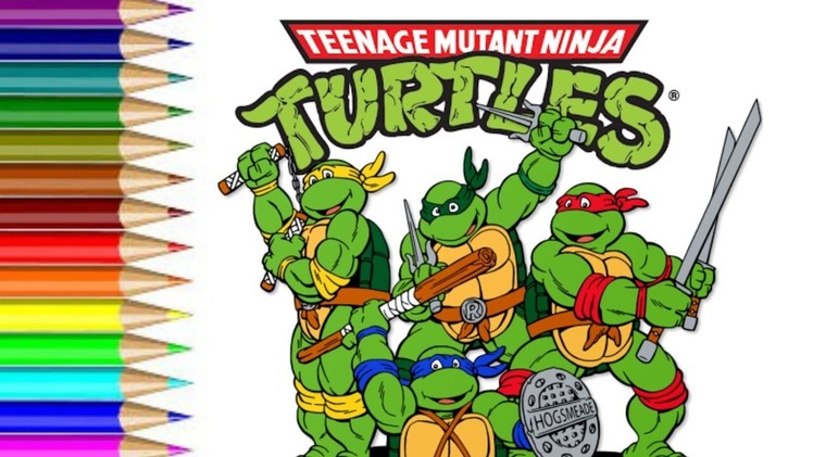 How to Draw Teenage Mutant Ninja Turtle  fun for kids to learn art