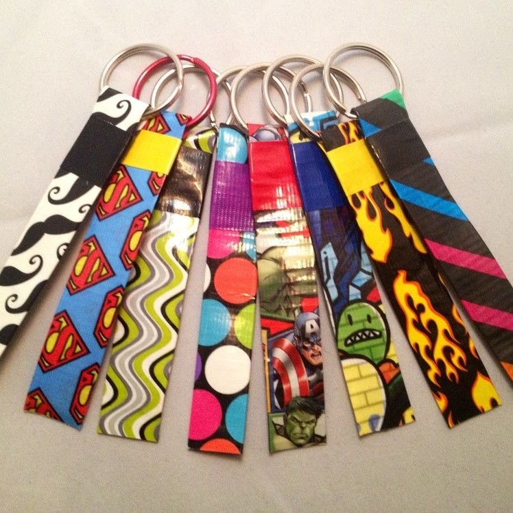 How to make a duct-tape keychain