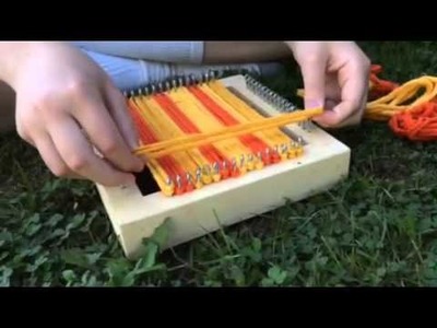 How to Make a potholder Part 1