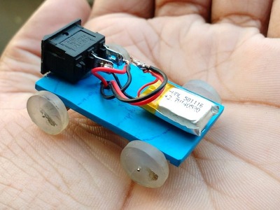 How to Make a Powered Car Very Simple - DIY Electric Mini Car