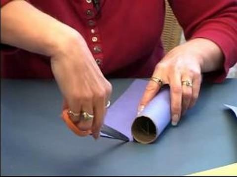 How to Make a Rain Stick : How to Decorate Rain Sticks With Construction Paper