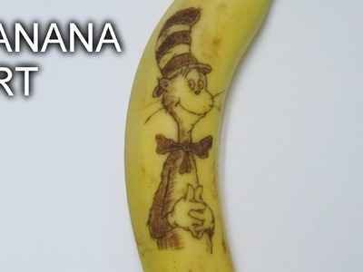 How to Make Banana Oxidation Art. How to Tattoo a Banana