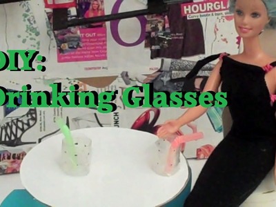 How to Make, Drinking Glasses - Doll Crafts