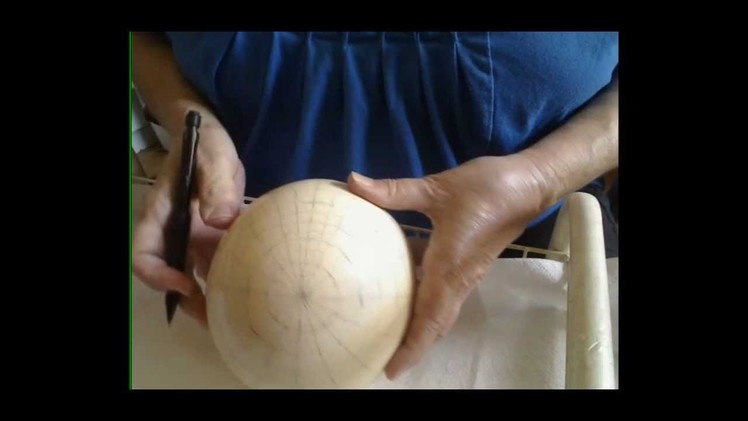 How to Measure and Divide an Egg Shell for Pysanky and Batik Eggs