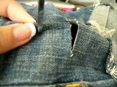 How to rip jeans