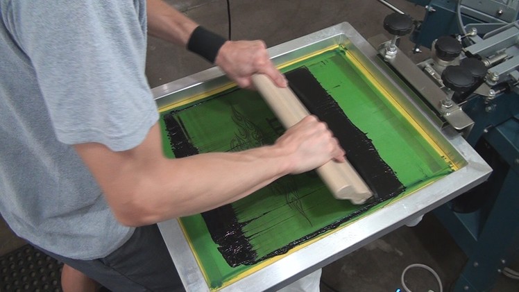 How To Screen Print: 2 Color Press Set Up & Test Shirt