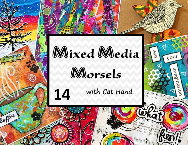 Mixed Media Morsels 14 - Easy Handmade Borders